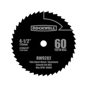 Rockwell CIRC SAW BLD 4.5"" 60T RW9282